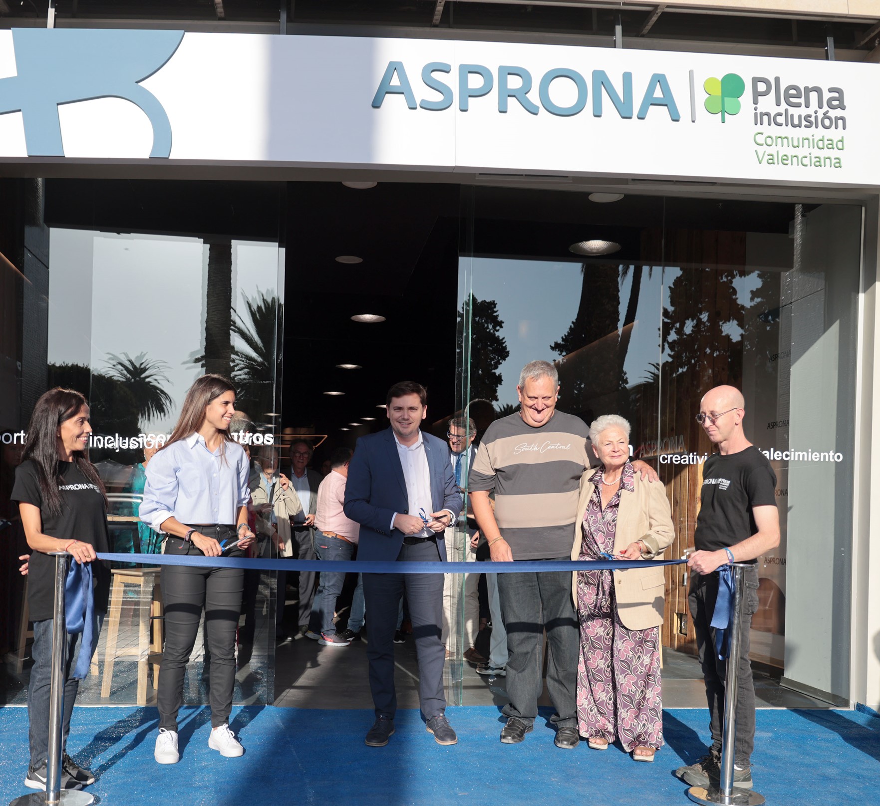 ASPRONA en la inauguración del espacio alameda